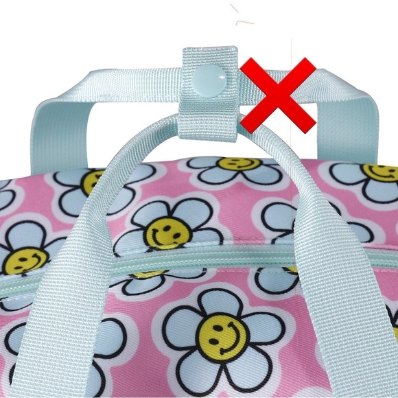 Be Kind Kids Backpack and Lunchbox Set - Pink and Blue - Picture 5 of 16